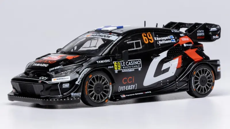TOYOTA GR YARIS N.69 RALLY1 MONTE CARLO 2025 ROVANPERA-HALLTUNEN 1