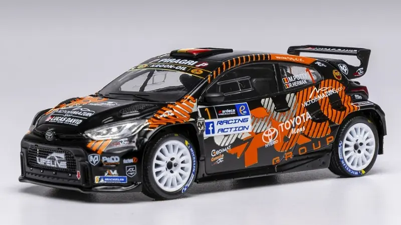 TOYOTA GR YARIS RALLY2 WM N.1 RALLY YPRES 2024 POTTY-HERMAN 1