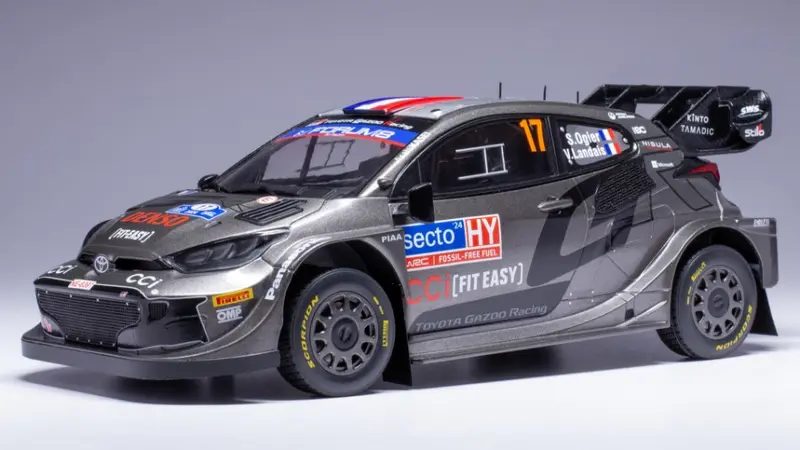 TOYOTA GR YARIS WRC N.17 RALLY FINLAND 2024 OGIER-LANDAIS 1