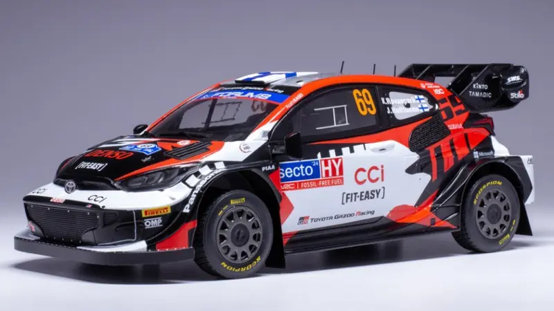 TOYOTA GR YARIS WRC N.69 RALLY FINLAND 2024 ROVANPERA/HALTTUNEN 1