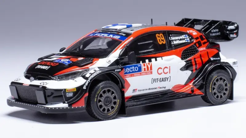 TOYOTA GR YARIS WRC N.69 RALLY FINLAND 2024 ROVANPERA-HALTTUNEN 1