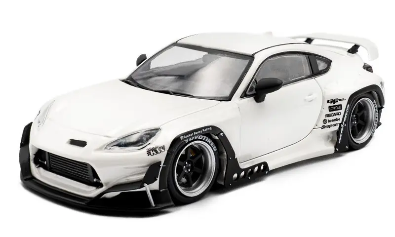 TOYOTA GR86 ROCKET BUNNY COUPE 2022 WHITE 1