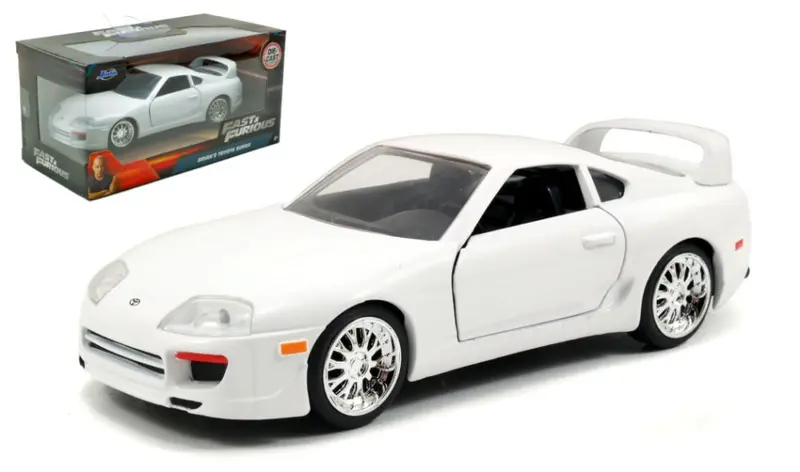 TOYOTA SUPRA 1885 FAST & FURIOUS WHITE 1