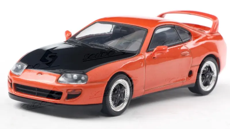 TOYOTA SUPRA MK.4 2001 ORANGECUSTOM 1