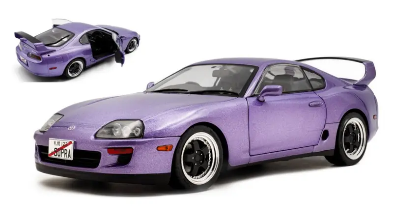 TOYOTA SUPRA MK4 (A80) SOLIDO WORKS 1993 PURPLE 1