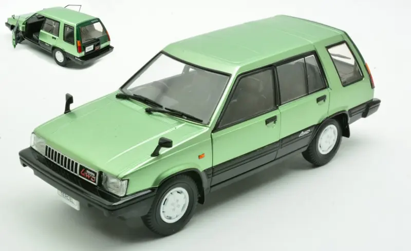 TOYOTA TERCEL 1982 LIGHT GREEN 1