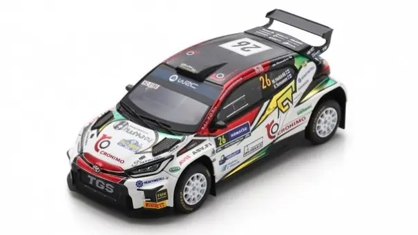 TOYOTA YARIS N.26 5th RALLY SWEDEN 2024 M.HEIKKILA-K.TEMONEN 1
