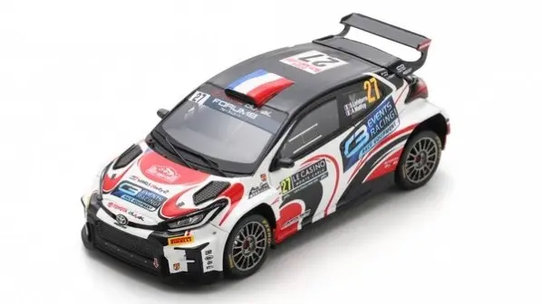 TOYOTA YARIS N.27 6th RC2 RALLY MONTE CARLO 2024 LEFEBVRE-MALFOY 1