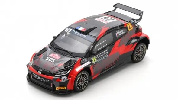 TOYOTA YARIS N.28 RALLY MONTE CARLO 2024 BOUFFIER-VAUCLARE 1