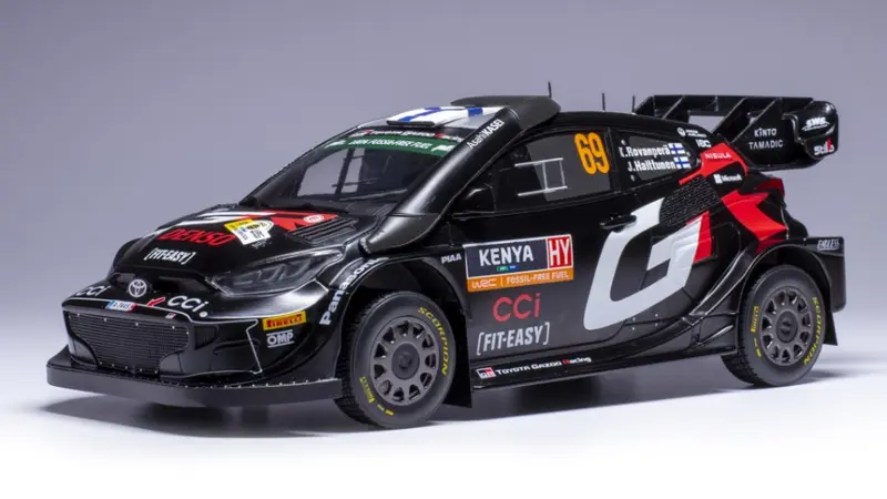 TOYOTA YARIS WRC N.69 SAFARI RALLY KENYA 2024 ROVANPERA-HALTTUNEN 1