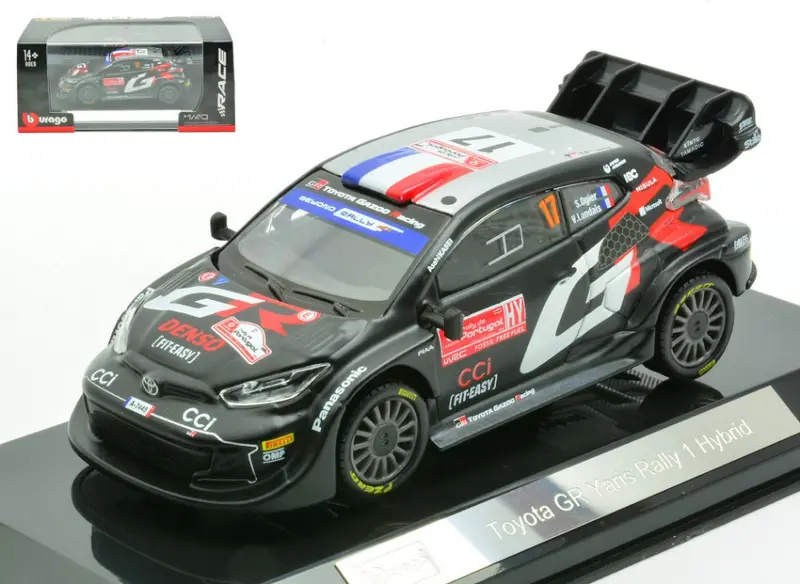 TOYOTA YARIS WRC RALLY 1 HYBRID N.17 2024 OGIER-LANDAIS 1
