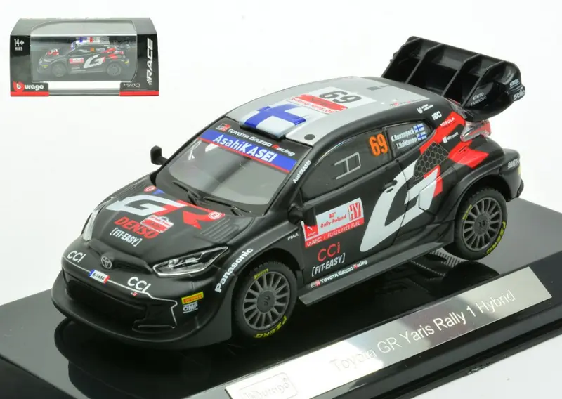 TOYOTA YARIS WRC RALLY 1 HYBRID N.69 2024 ROVANPERA-HALTTUNEN 1
