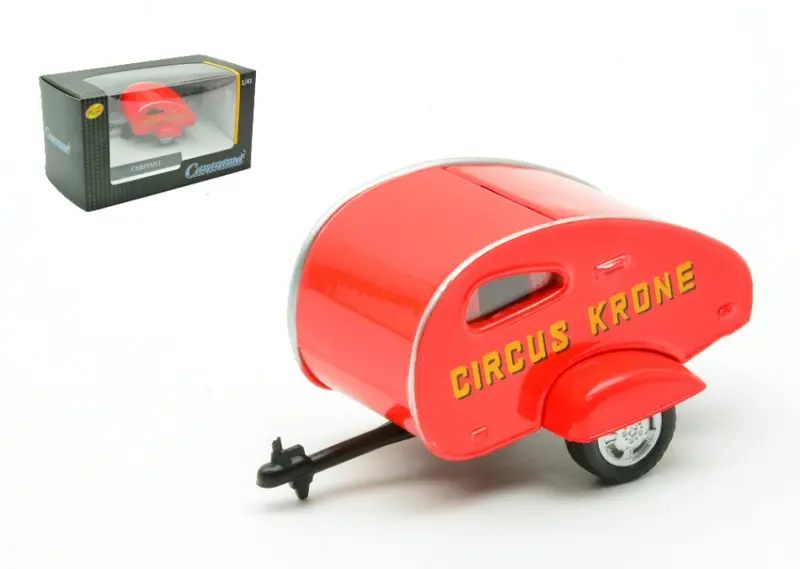 TRAILER CIRCUS KRONE 1950 RED 1