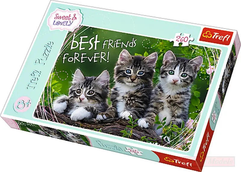 TRF13215 GattI Mici AMICI - KITTY PALS PUZZLE Pz.260