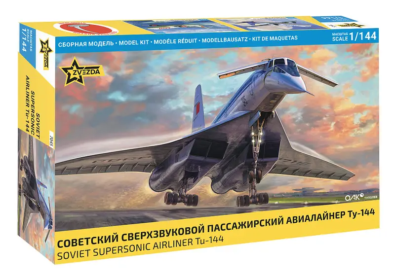 TU-144 SUPERSONIC CIVILIAN AIRCRAFT KIT 1