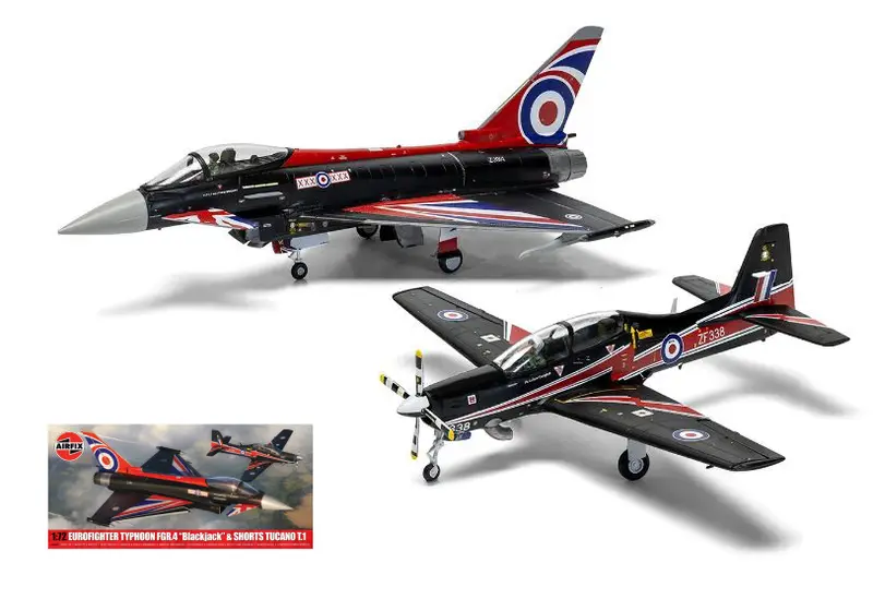 TWIN PACK - EUROFIGHTER TYPHOON FGR.4 (BLACKJAC) + SHORTS TUCAN KIT 1