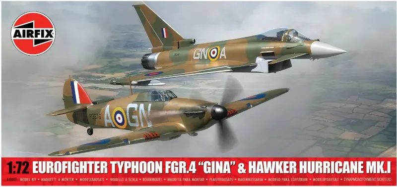 TWIN PACK - EUROFIGHTER TYPHOON FGR.4 (BLACKJAC) + SHORTS TUCAN KIT 1