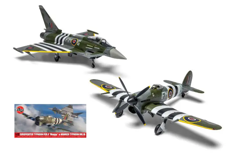 TWIN PACK - EUROFIGHTER TYPHOON FGR.4 (FMOG) + HAWKER TYPHOON KIT 1