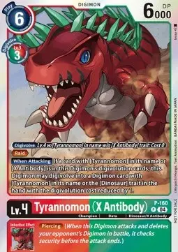 Tyrannomon (X Antibody) (P-160) - Promos (Promo) [P-160]