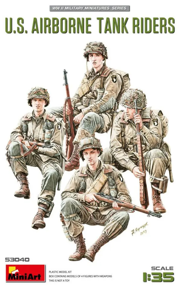 U.S.AIRBORNE TANK RIDERS KIT 1