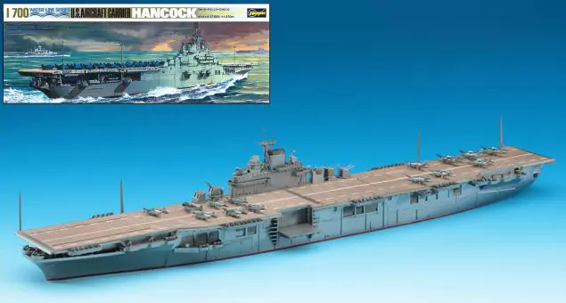 U.S.AIRCRAFT CARRIER USS HANCOCK CV-19 KIT 1