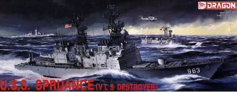 U.S.S. SPRUANCE DDG-963 KIT 1