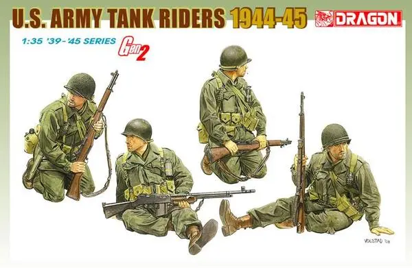 US ARMY TANK RIDERS 1944-45 KIT 1