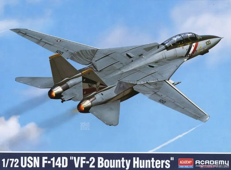 USN F-14D "VF-2 BOUNTY HUNTERS" KIT 1