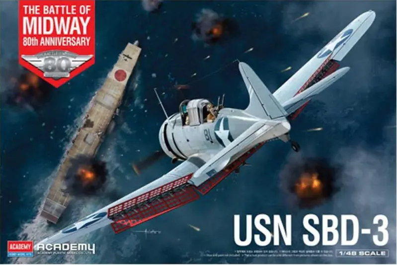 USN SBD-3 BATTLE OF MIDWAY KIT 1
