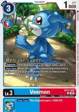 Veemon (BT21-032) - Promos