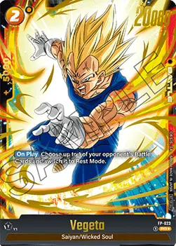Vegeta (FP-023) - Unnumbered Promos [Fusion World] (Promo) [FWUP-FP-023]