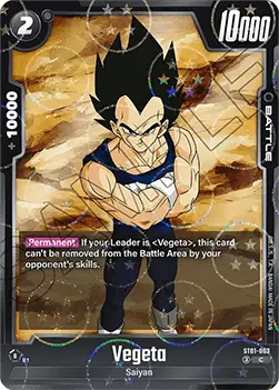 Vegeta (ST01-063) - Story Booster 01 [Fusion World] (Common) [ST01-063]