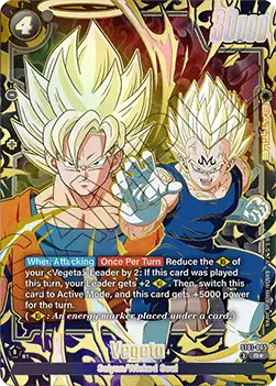 Vegeta (ST01-065) - Story Booster 01 [Fusion World] (Alternate Art) [ST01-065]