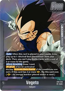 Vegeta // Vegeta (ST01-053) - Story Booster 01 [Fusion World] (Alternate Art) [ST01-ST01-053]