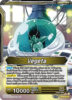 Vegeta // Vegeta, Warrior Race Pride - Fearsome Rivals (Alternate Art) [BT29-057]