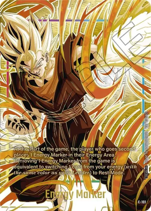 "Vegito" Energy Marker E-101 [ Inglese / Giapponese ]