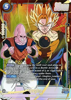 Vegito (ST01-025) - Story Booster 01 [Fusion World] (Alternate Art) [ST01-025]