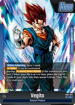 Vegito // Vegito (FB05-025) - New Adventure [Fusion World] (Leader) [FB05-025]