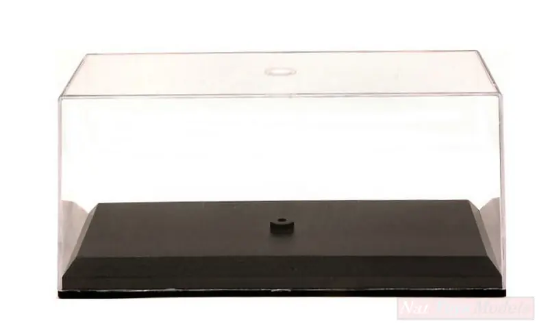 VETRINA BOX COMPATIBILE CON VETRINETTA CON BASE PER AUTOMODELLI ART MODEL E BEST MODEL 1