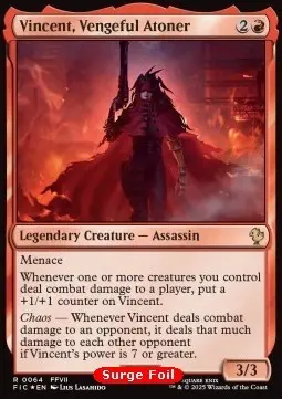 Vincent, Vengeful Atoner - Commander