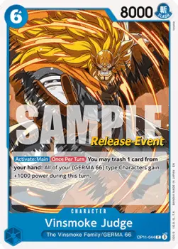 Vinsmoke Judge (OP11-044) - Promos
