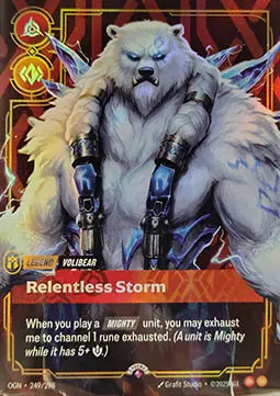 Volibear, Relentless Storm - Origins