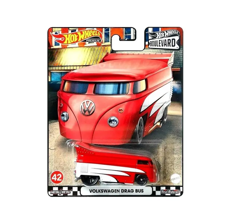 Volkswagen Dreag Bus #42 - Series Boulevard - Hot Wheels Premium - Scala 1/64