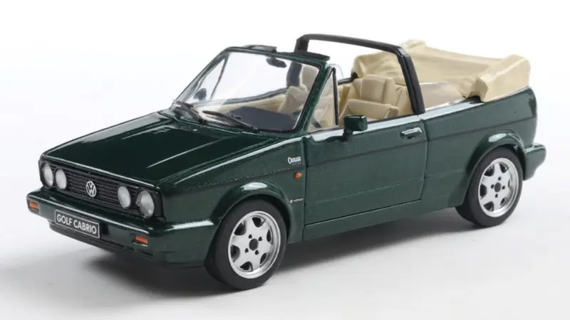 VOLKSWAGEN GOLF CABRIOCLASSIC LINE 1992 CLASSIC GREEN 1