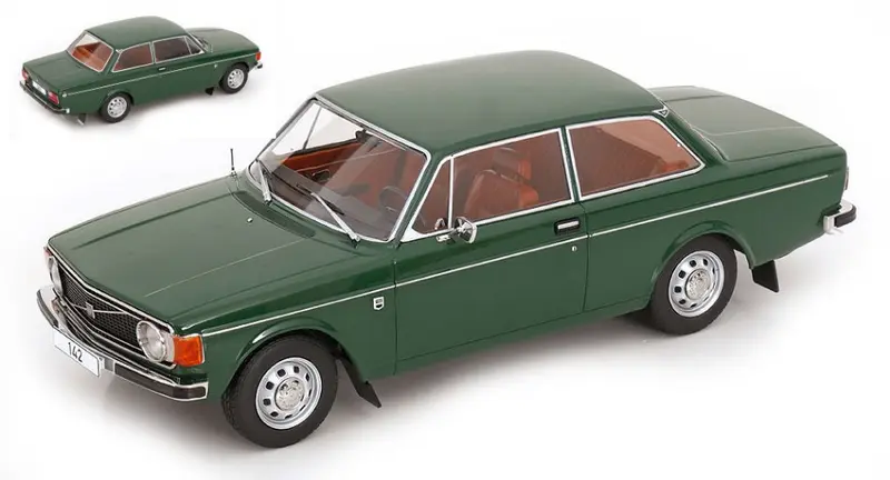 VOLVO 142 1973 DARK GREEN 1