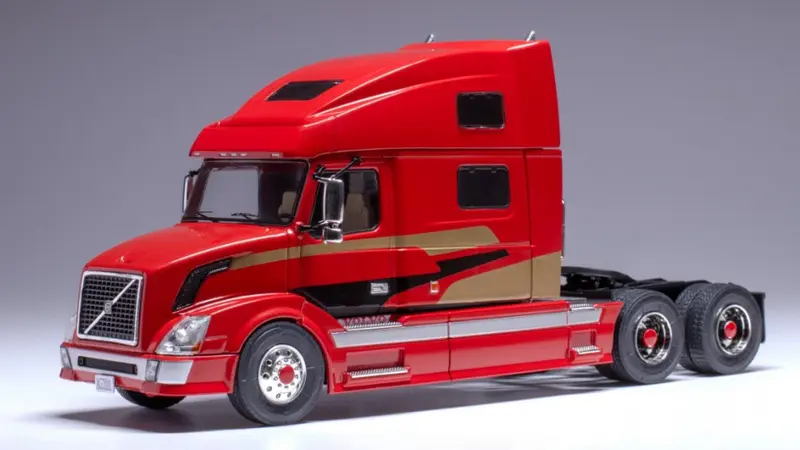 VOLVO VNL 730 2010 RED 1