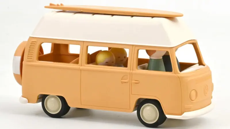 VW COMBI T2 YELLOW PLASTIGAM 1