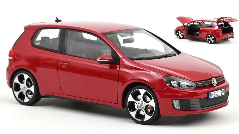 VW GOLF GTI 2009 TORNADO RED 1