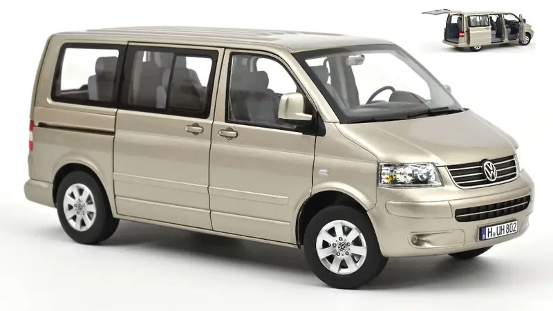 VW MULTIVAN 2003 BEIGE METALLIC 1