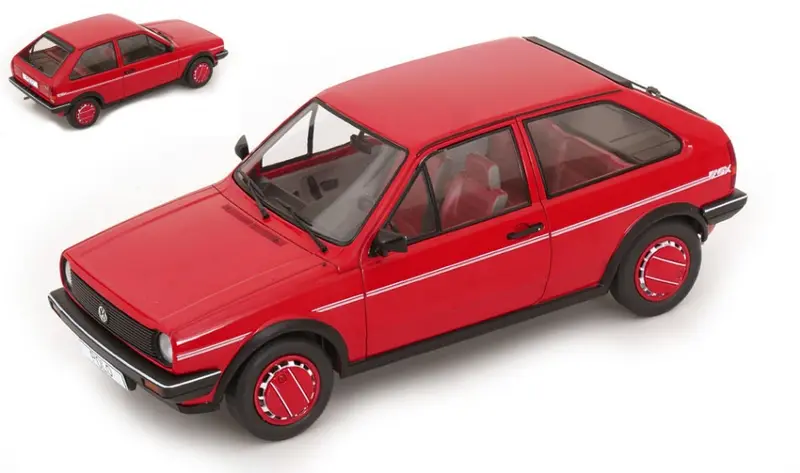 VW POLO II COUPE FOX 1985 RED 1